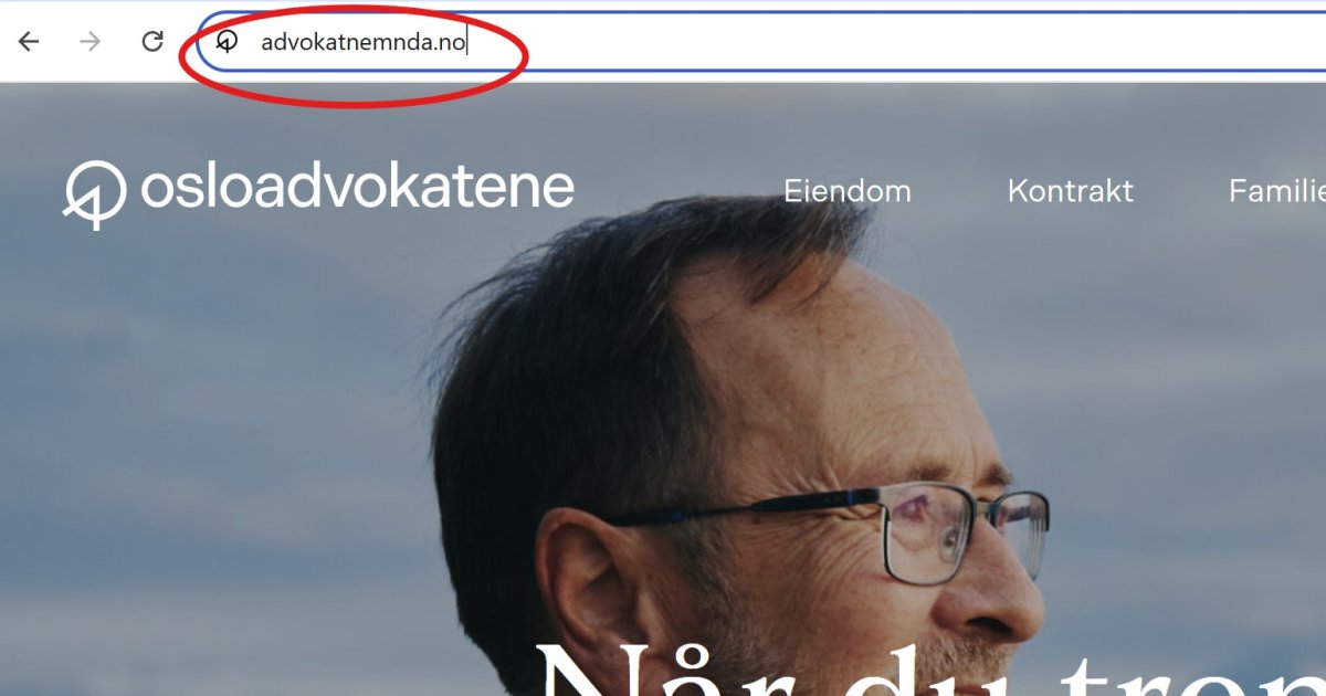 Advokatfirma snappet Advokatnemndas domenenavn og etterlyste næringsfokus fra Advokatforeningen