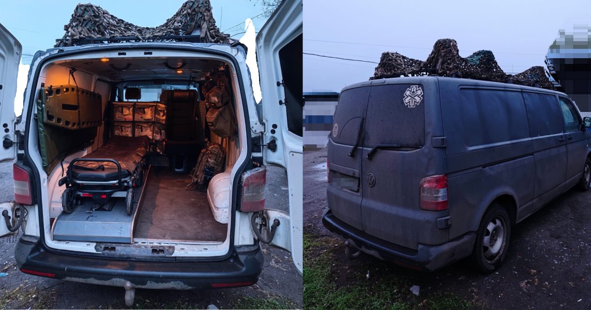 Ett år etter – her er statsadvokatenes ambulanse ved fronten i Ukraina