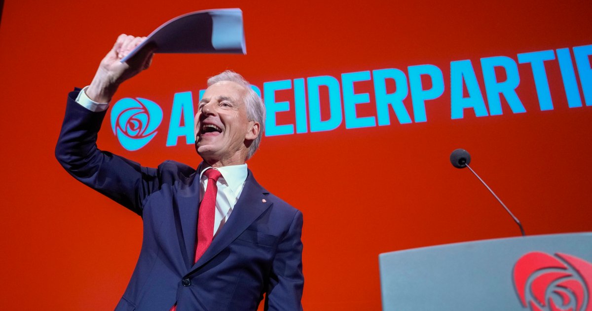 Støre klappet inn til fire nye år: – Vi klarte det!