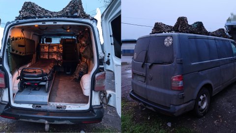 Ett år etter – her er statsadvokatenes ambulanse ved fronten i Ukraina