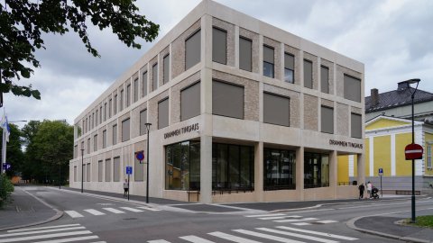 Søkerstorm til ledige dommerstillinger i Drammens nye tinghus
