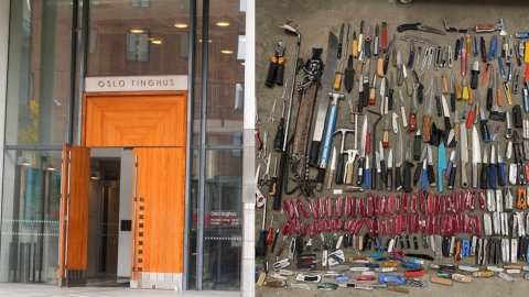 Våpen flyter i domstolene –  vil innføre metalldetektor i Bergen, Trondheim, Drammen og Sandvika
