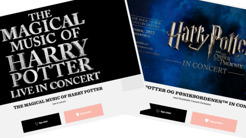 Tapte ankesaken – må punge ut for opphavsrettskrenkelse i Harry Potter-konserter