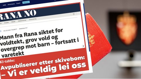 Lokalavis måtte beklage etter å ha brukt kunstig intelligens til å tolke en siktelse